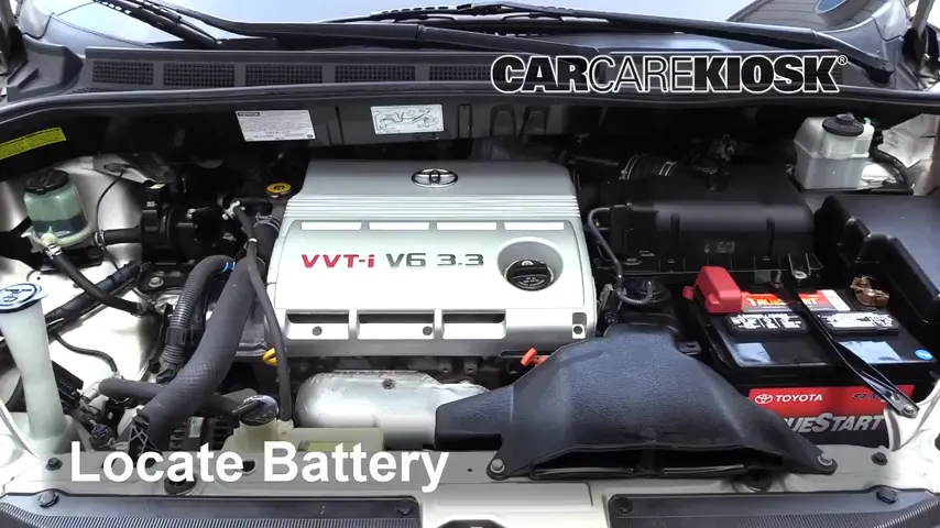 2006 Toyota Sienna LE 3.3L V6 Battery Jumpstart